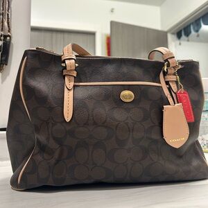 Coach Dark Brown Purse